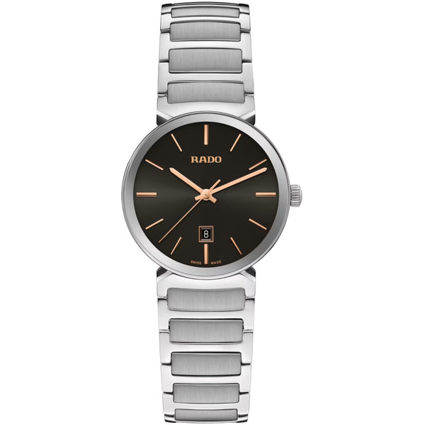 Rado Florence Black Dial Silver Stainless Steel Women's Watch R48921153