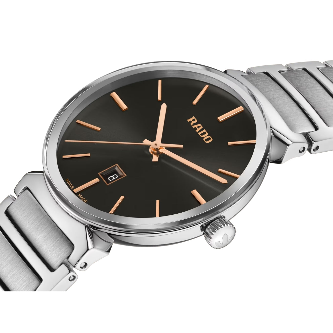 Rado Florence Black Dial Silver Stainless Steel Women's Watch R48921153