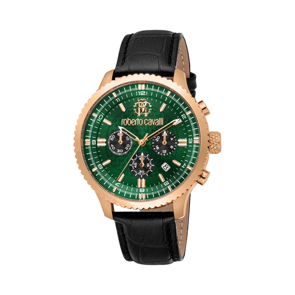 Roberto Cavalli Stile Dark Green Men RC5G127L0035