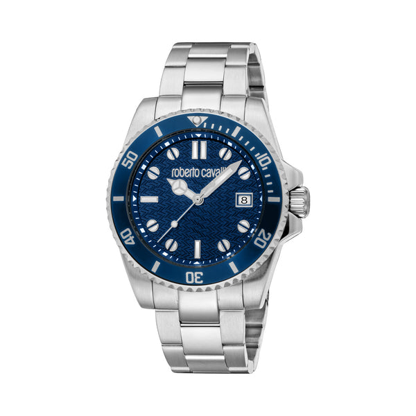 Roberto Cavalli Marte Dark Blue Men RC5G129M0065