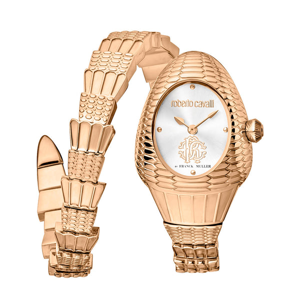 Roberto Cavalli By Franck Muller Ronda Movement 762 Stainless Steel Women RV1L149M0041