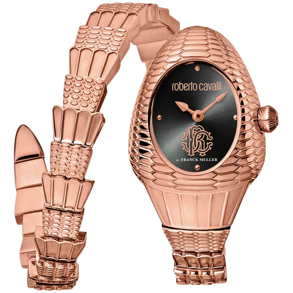 Roberto Cavalli By Franck Muller Ronda Movement 762 Stainless Steel Women RV1L149M0081