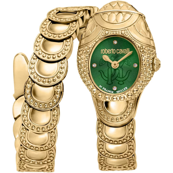 Roberto Cavalli By Franck Muller Ronda Movement 751 Stainless Steel Women RV1L268M0031
