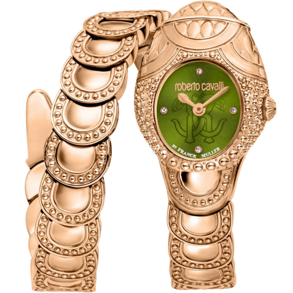 Roberto Cavalli By Franck Muller Ronda Movement 751 Stainless Steel Women RV1L268M0041