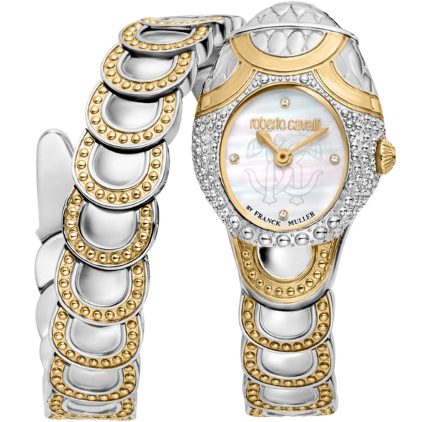 Roberto Cavalli By Franck Muller Ronda Movement 751 Stainless Steel Women RV1L268M0051