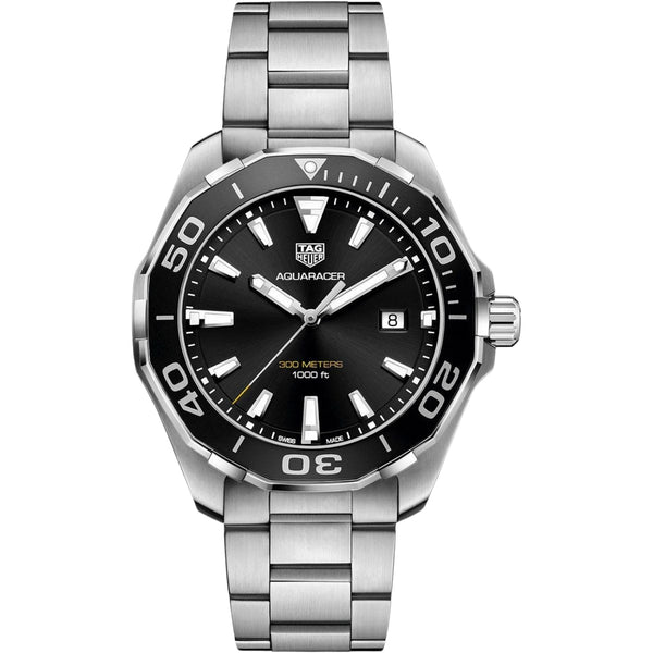 TAG Heuer Black Dial Quartz Men Watch 43 mm WAY101A.BA0746