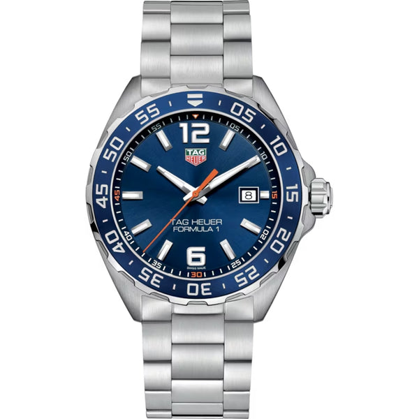 TAG Heuer Blue Dial Quartz Men Watch 43 mm WAZ1010.BA0842
