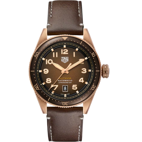 TAG Heuer Brown Dial Automatic Men Watch 41 mm WBE5191.FC8276