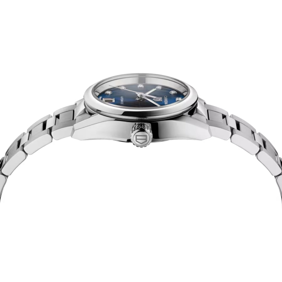 TAG Heuer Blue Dial Automatic Women Watch 29 mm WBN2413.BA0621