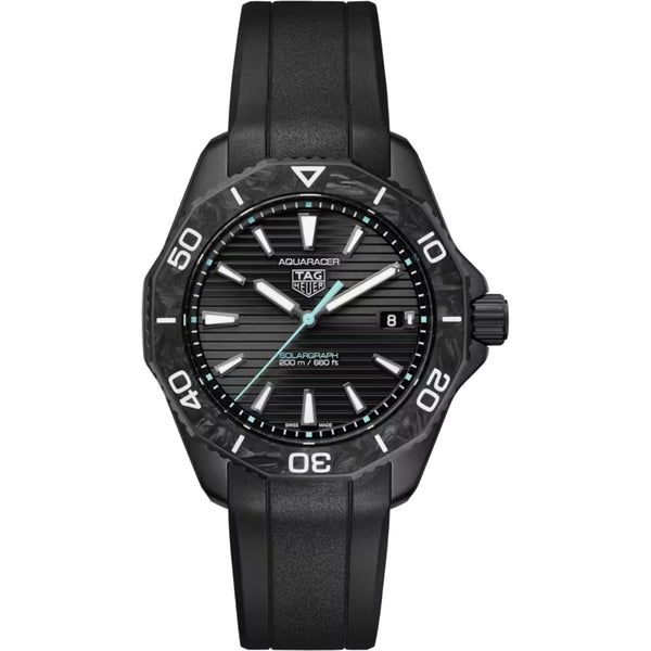 TAG Heuer Black Dial Solar Men Watch 40 mm WBP1112.FT6199