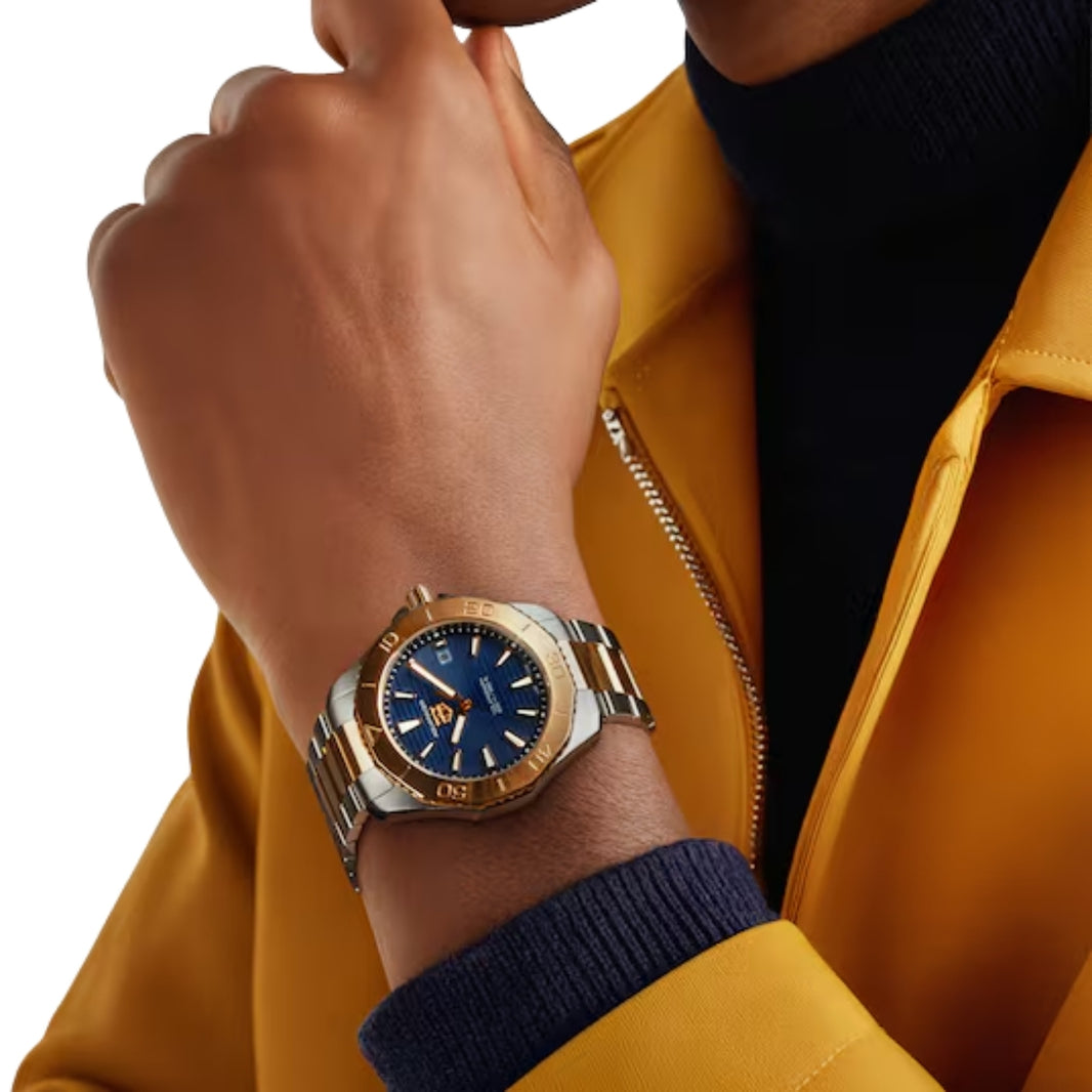 TAG Heuer Blue Dial Solar Men Watch 40 mm WBP1120.BB0002