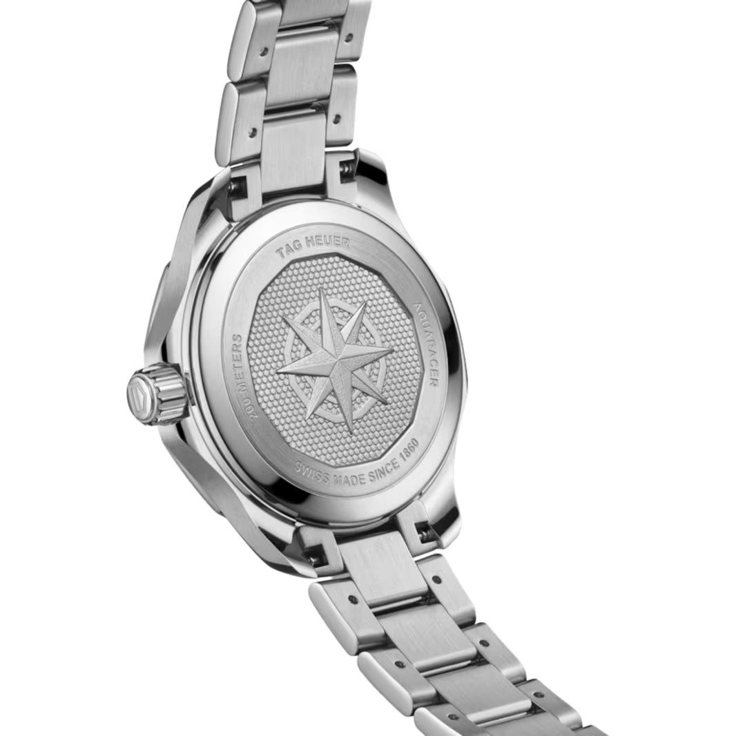 TAG Heuer White Dial Solar Women Watch 34 mm WBP1313.BA0005