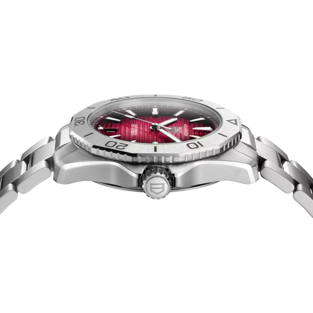 TAG Heuer Red Dial Automatic Men Watch 40 mm WBP2114.BA0627
