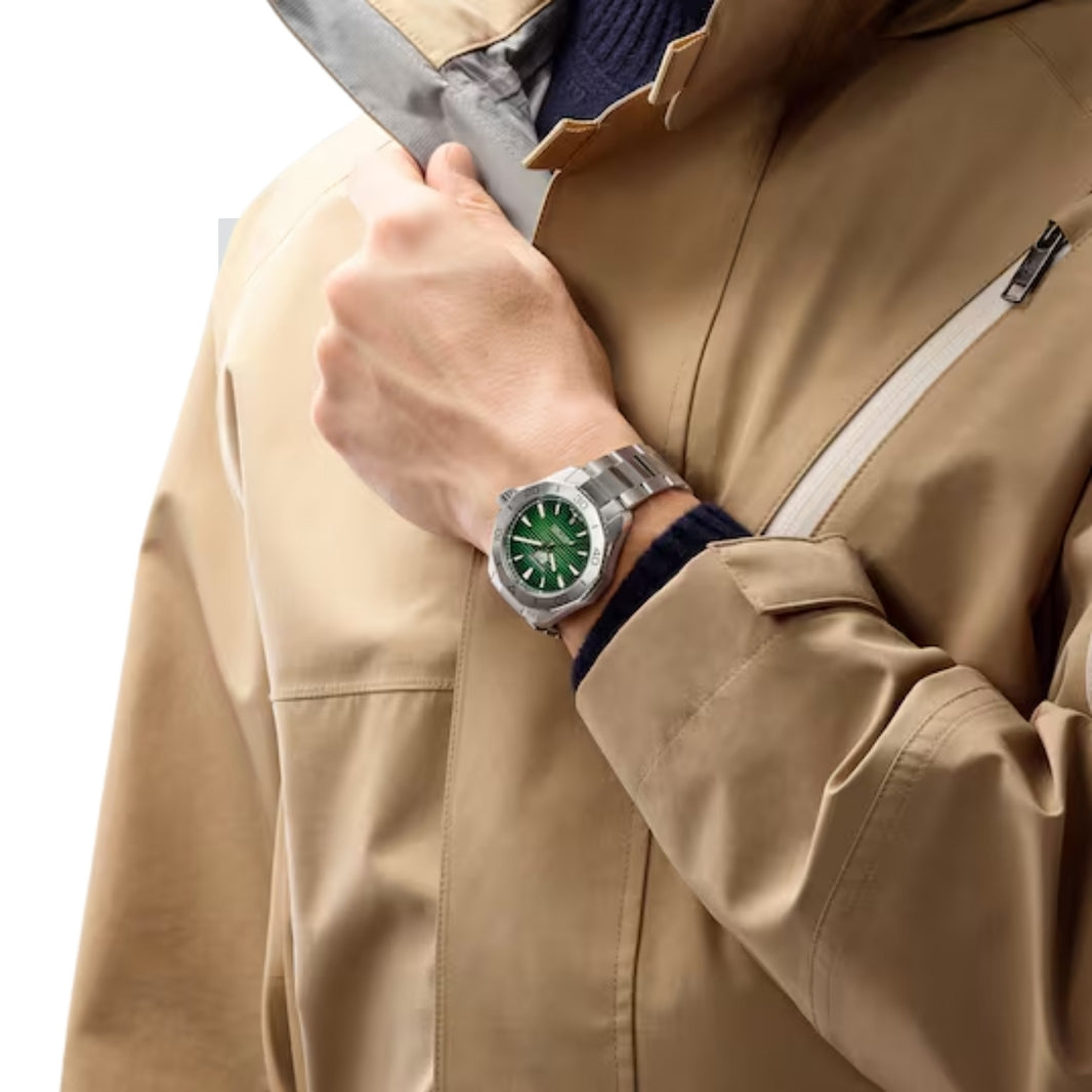 TAG Heuer Green Dial Automatic Men Watch 40 mm WBP2115.BA0627