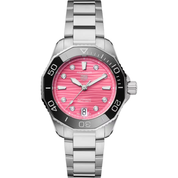 TAG Heuer Pink Dial Automatic Women Watch 36 mm WBP231J.BA0618