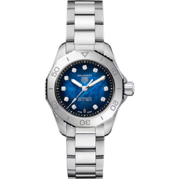 TAG Heuer Two tone Dial Automatic Women Watch 30 mm WBP2411.BA0622