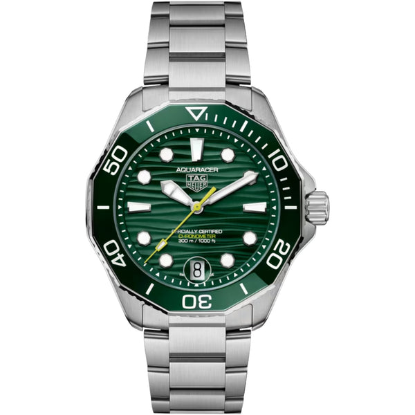 TAG Heuer Green Dial Automatic Men Watch 42 mm WBP5116.BA0013