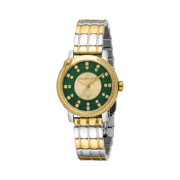Roberto Cavalli By Franck Muller Ronda Movement 762 Stainless Steel Women RV1L149M0081