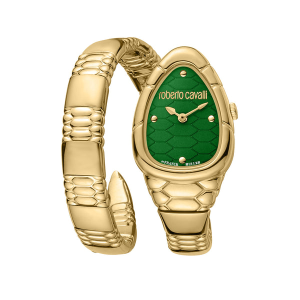 Roberto Cavalli By Franck Muller Ronda Movement 762 Stainless Steel Women RV1L184M0041