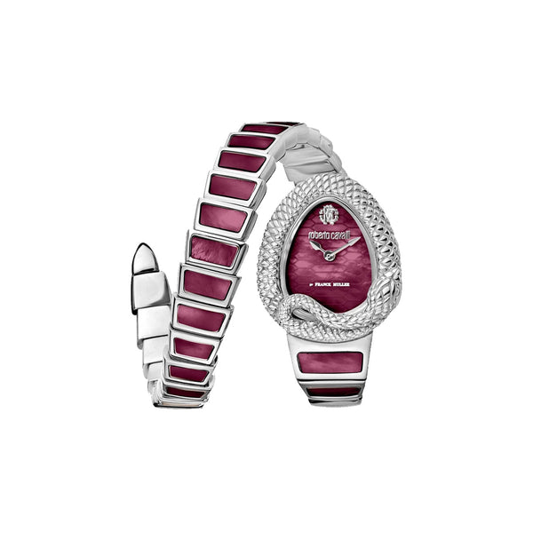 Roberto Cavalli By Franck Muller Ronda 751 Stainless Steel Women RV1L141M0121