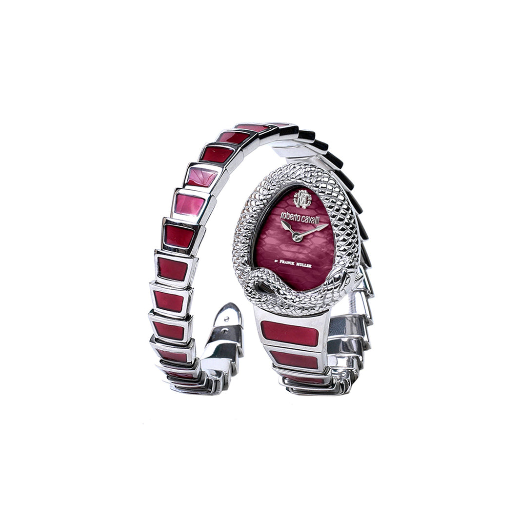 Roberto Cavalli By Franck Muller Ronda 751 Stainless Steel Women RV1L141M0121