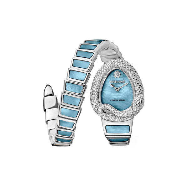 Roberto Cavalli By Franck Muller Ronda 751 Stainless Steel Women RV1L141M0111