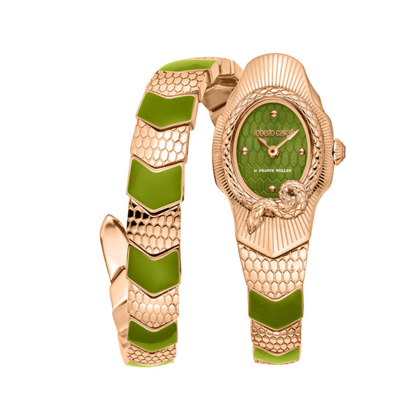 Roberto Cavalli By Franck Muller Ronda Movement 751 Stainless Steel Women RV1L209M0051