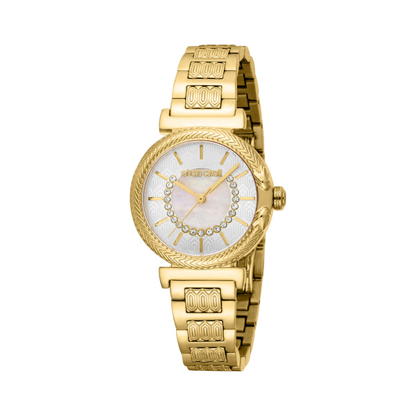 Roberto Cavalli By Franck Muller Ronda Movement 762 Stainless Steel Women RV1L149M0101