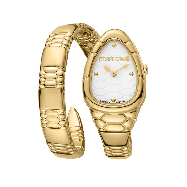 Roberto Cavalli By Franck Muller Ronda Movement 762 Stainless Steel Women RV1L184M0031