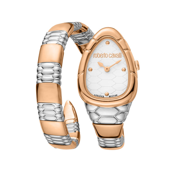 Roberto Cavalli By Franck Muller Ronda Movement 762 Stainless Steel Women RV1L184M0071