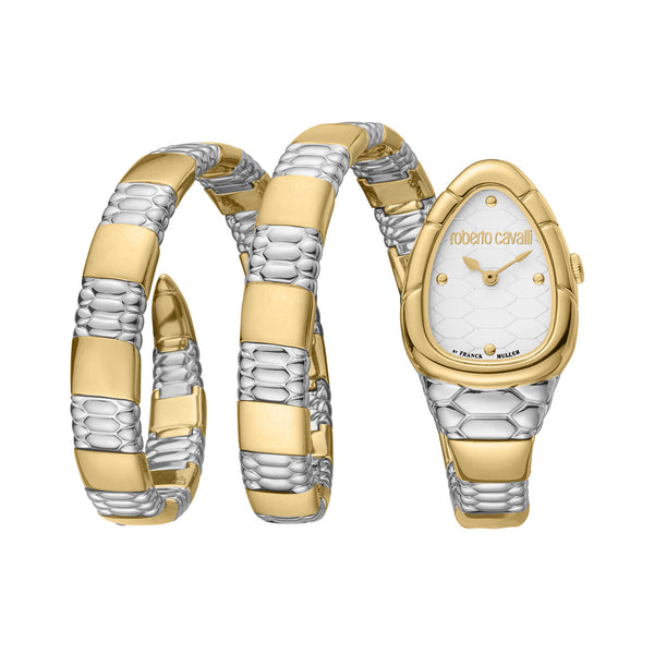 Roberto Cavalli By Franck Muller Ronda Movement 762 Stainless Steel Women RV1L186M0051