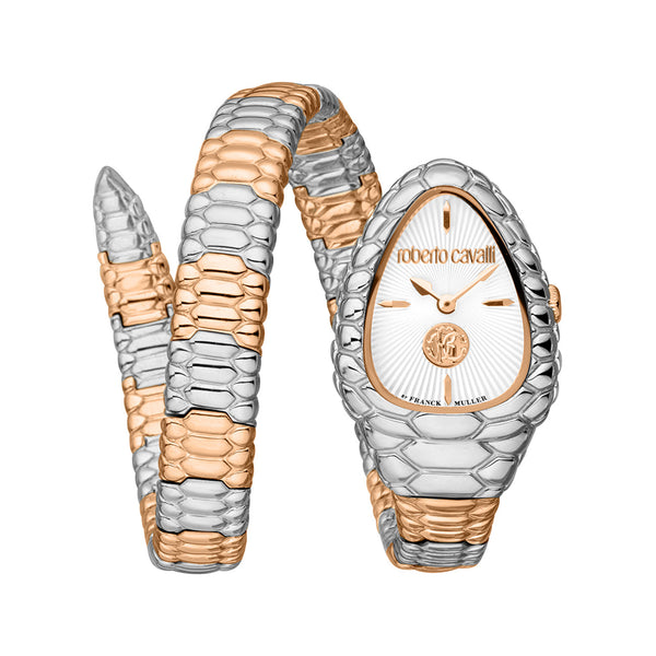 Roberto Cavalli By Franck Muller Ronda Movement 751 Stainless Steel Women RV1L187M0071