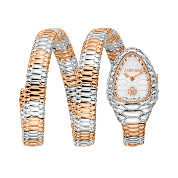 Roberto Cavalli By Franck Muller Ronda Movement 751 Stainless Steel Women RV1L237M0071