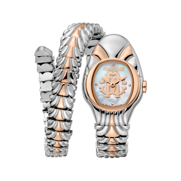 Roberto Cavalli By Franck Muller Ronda Movement 762 Stainless Steel Women RV1L115M0071