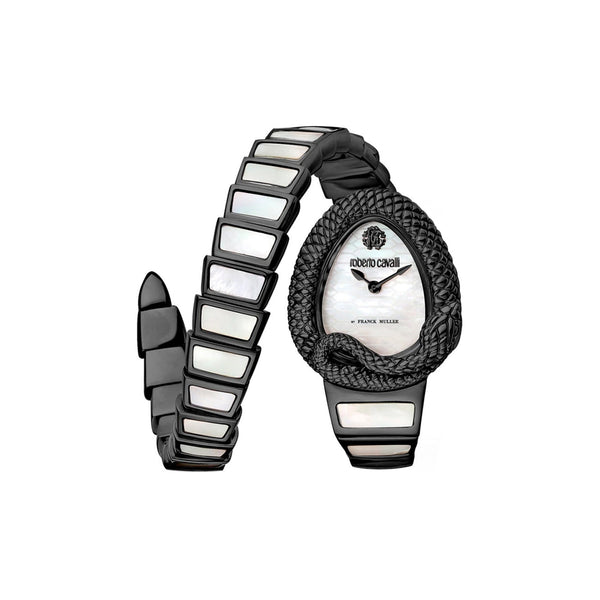 Roberto Cavalli By Franck Muller Ronda 751 Stainless Steel Women RV1L141M0161