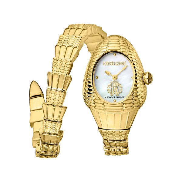 Roberto Cavalli By Franck Muller Ronda Movement 762 Stainless Steel Women RV1L149M0021