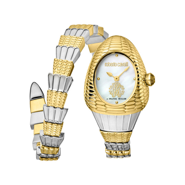 Roberto Cavalli By Franck Muller Ronda Movement 762 Stainless Steel Women RV1L149M0051