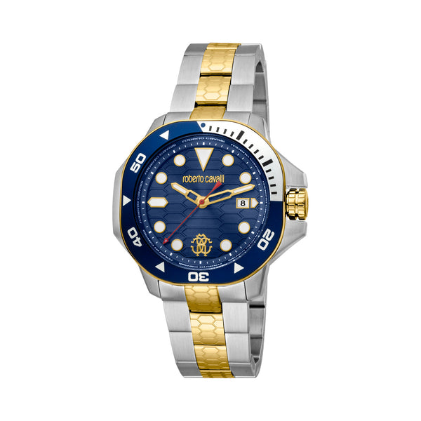 Roberto Cavalli Spiccato Dark Blue Men RC5G044M0035