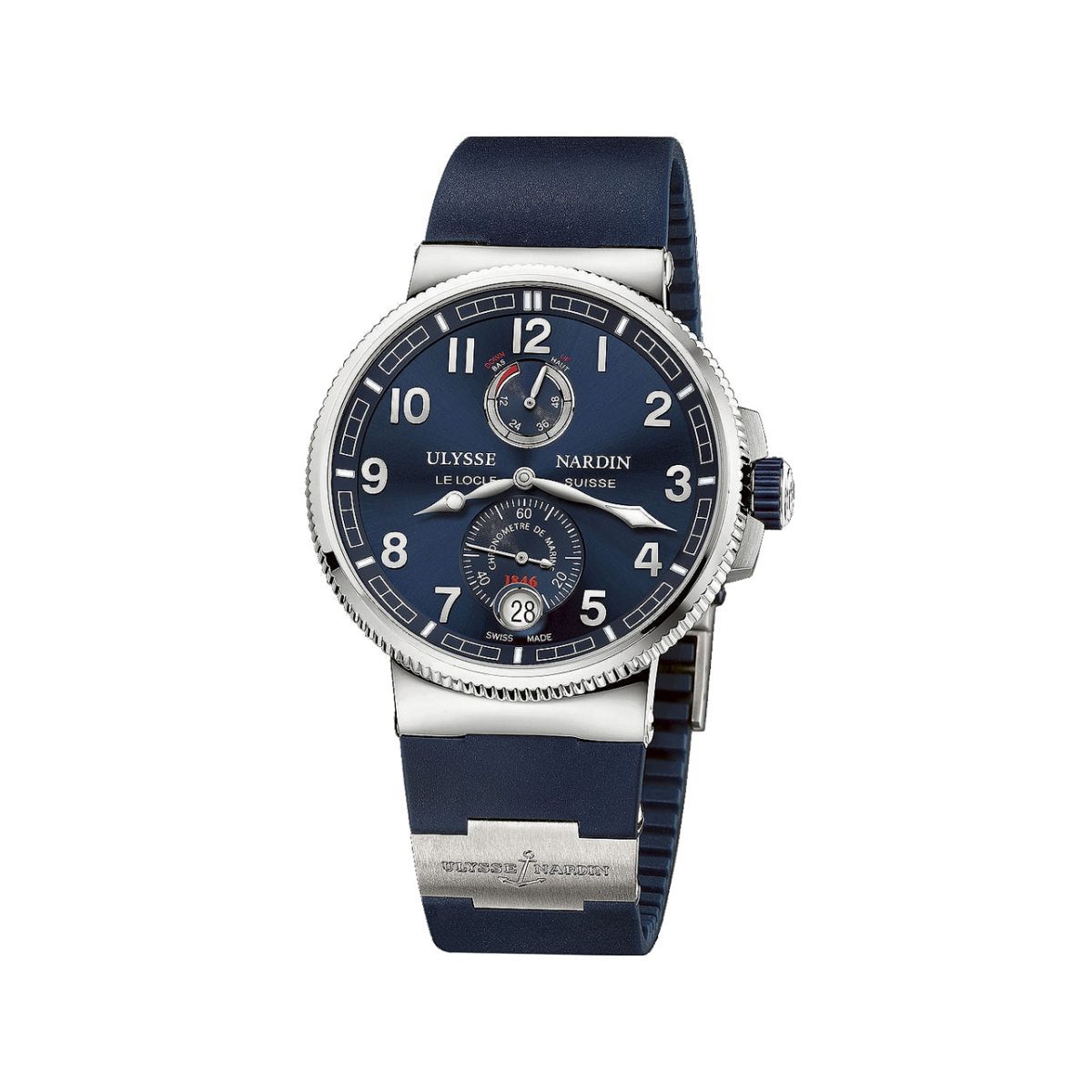 Ulysse Nardin 1183 126le 63 mon Marine Monaco Watch Luxury Time