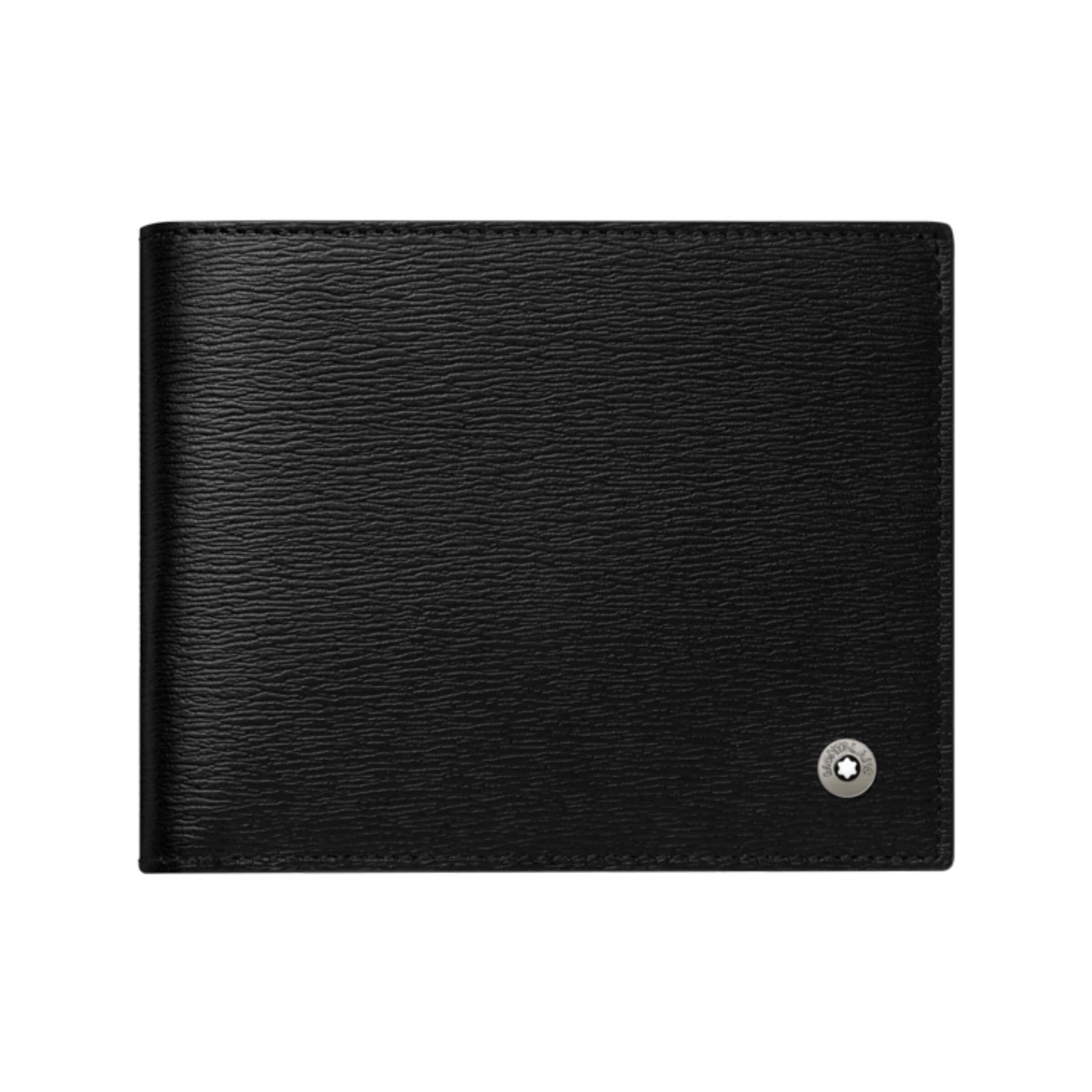 Buy Montblanc Westside Wallet 6cc - Black | Luxury Time