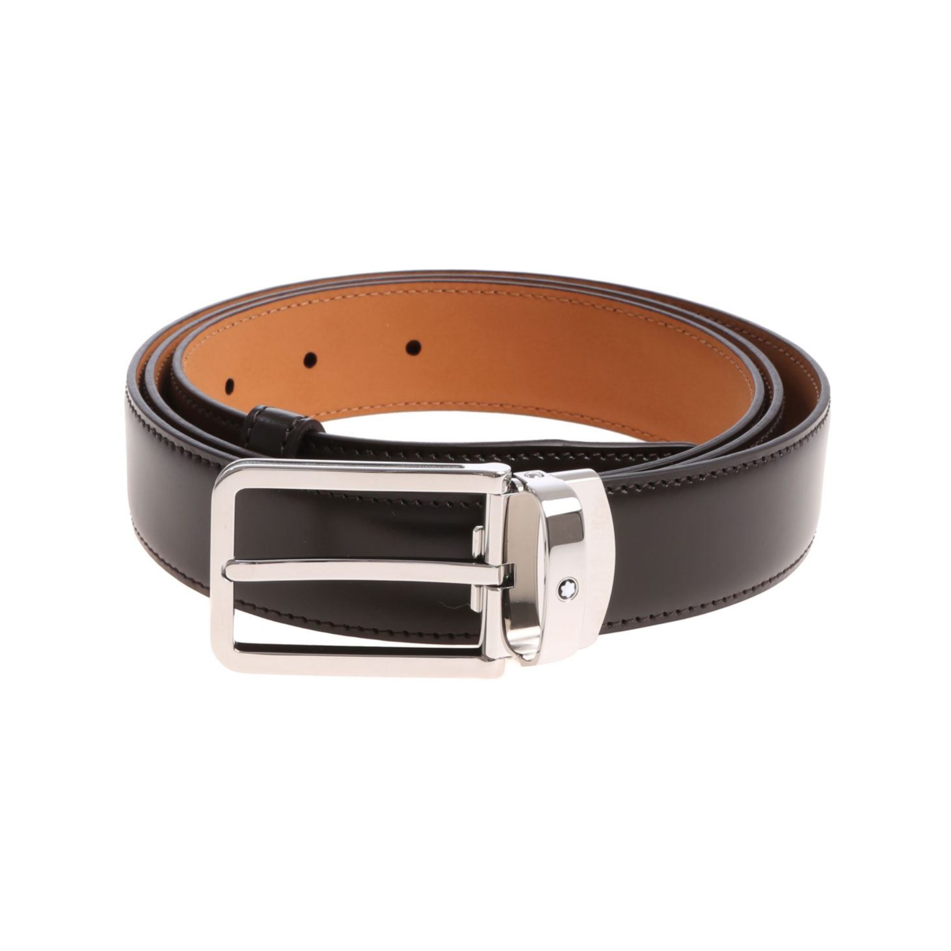 Shop High Quality Montblanc Leather Belt - Brown