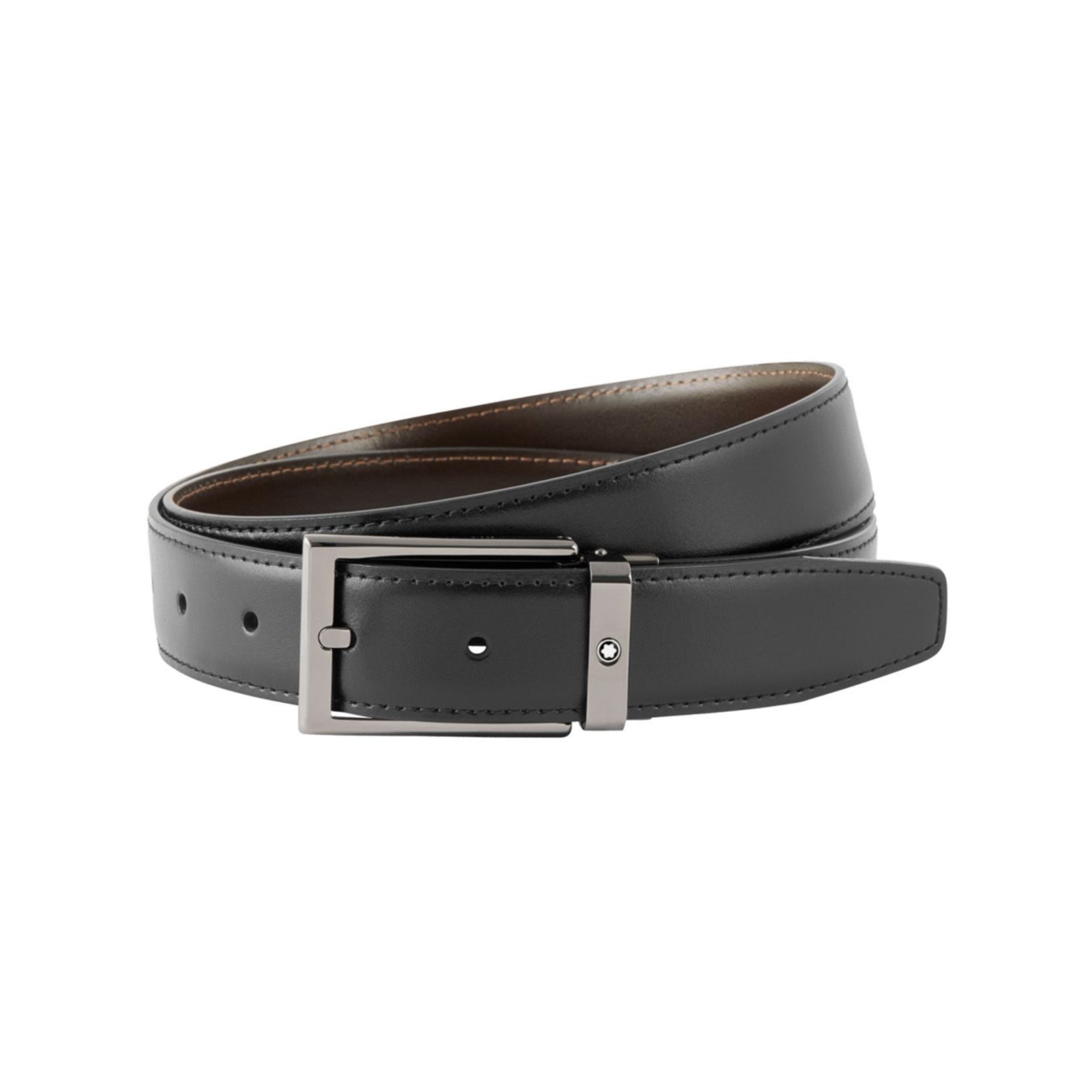 Buy Montblanc Belt | Leather Strap - Black/Brown
