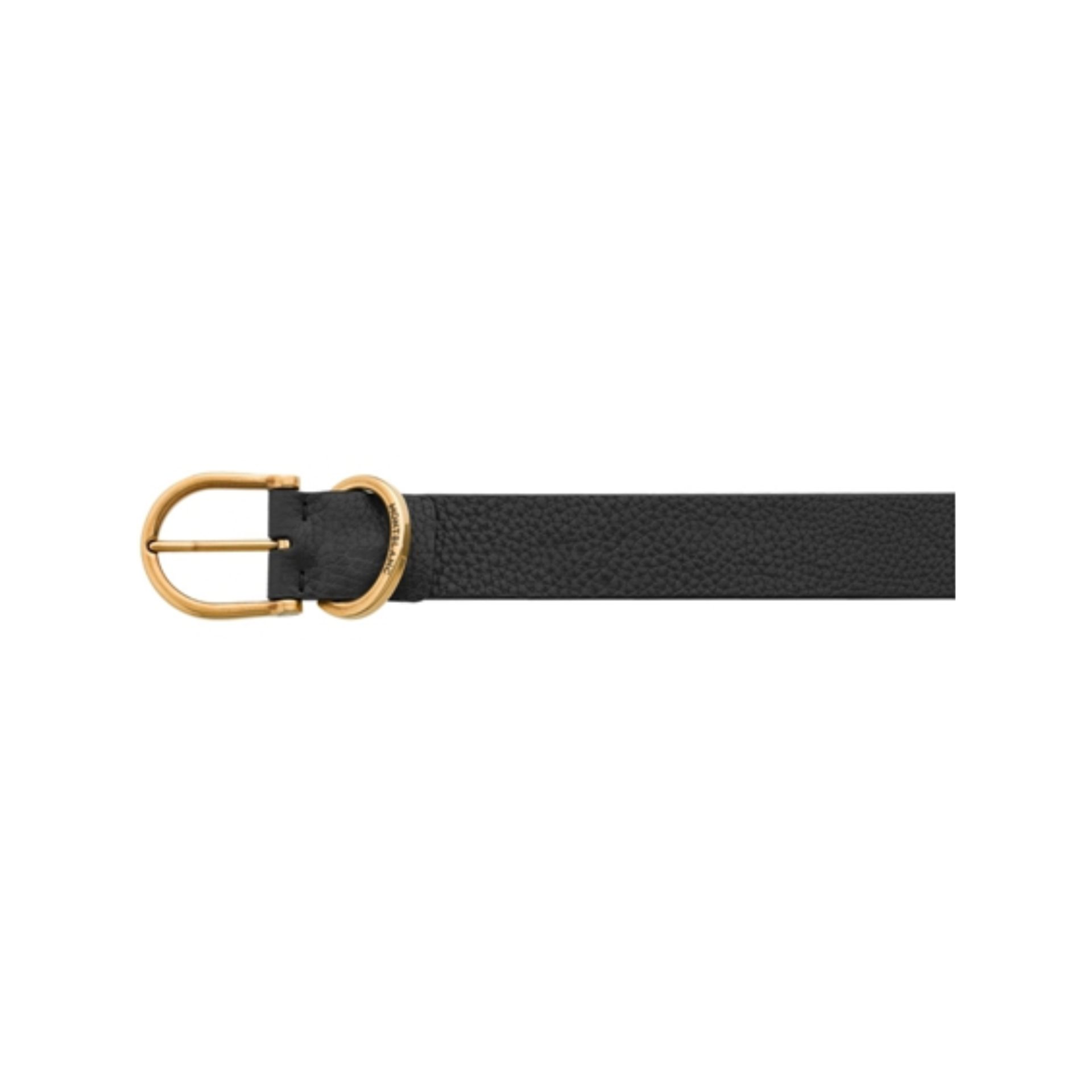 Purchase Montblanc Black Leather Belt | Luxury Time