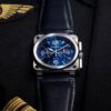 BR0394-BLU-ST_SCA BELL & ROSS WATCH - 2 luxury watches