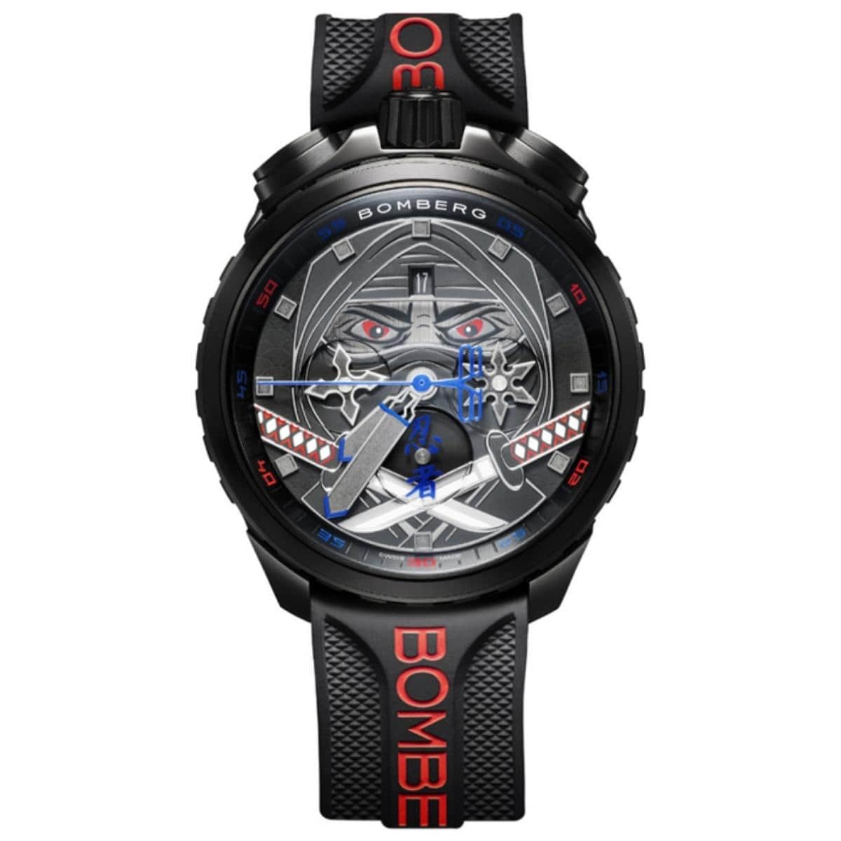 Bomberg Watch Bolt-68 Heritage 'ninja Red' - Luxury Time