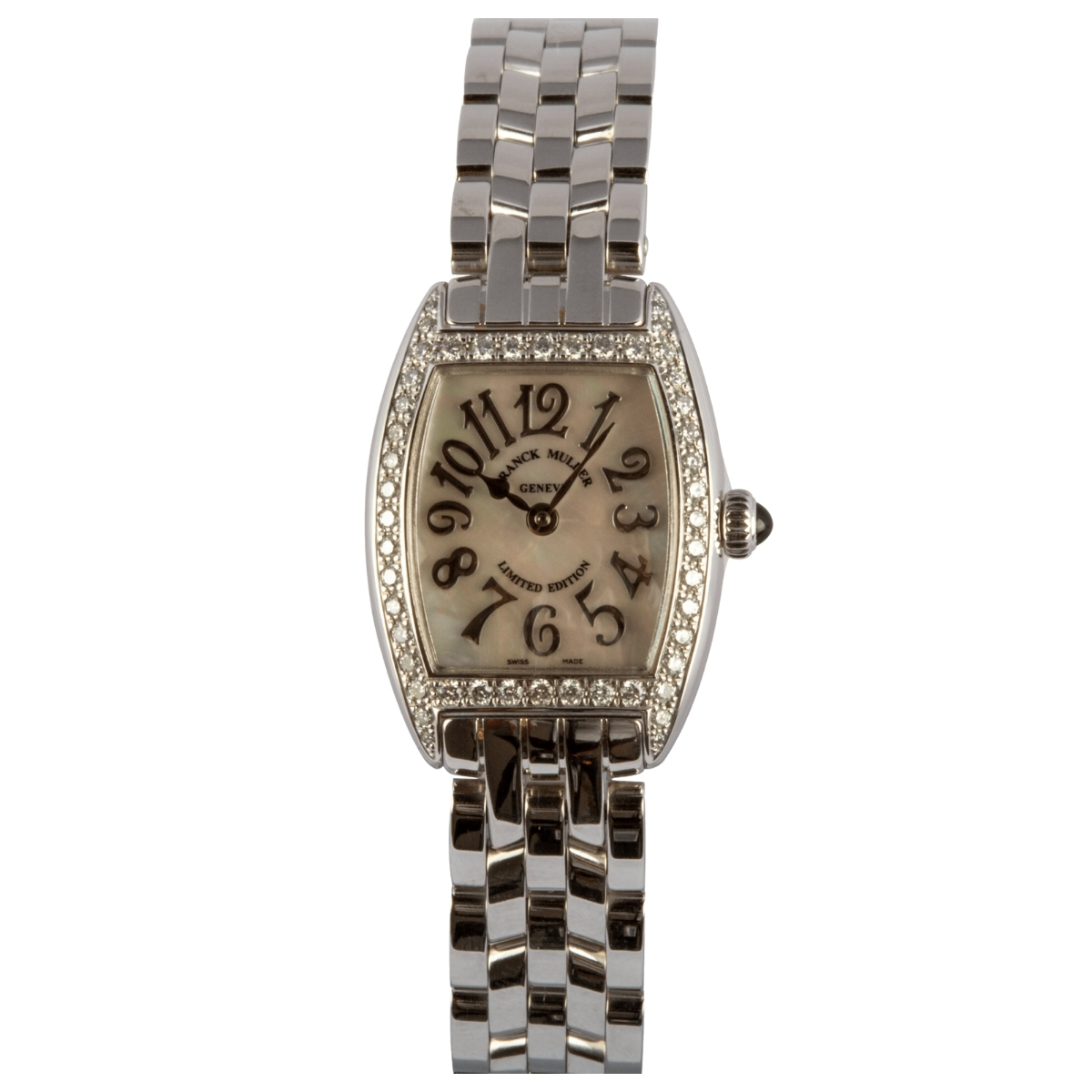 Franck Muller 2502 QZ MOP Diamond Luxury Swiss Watch-Luxury Time