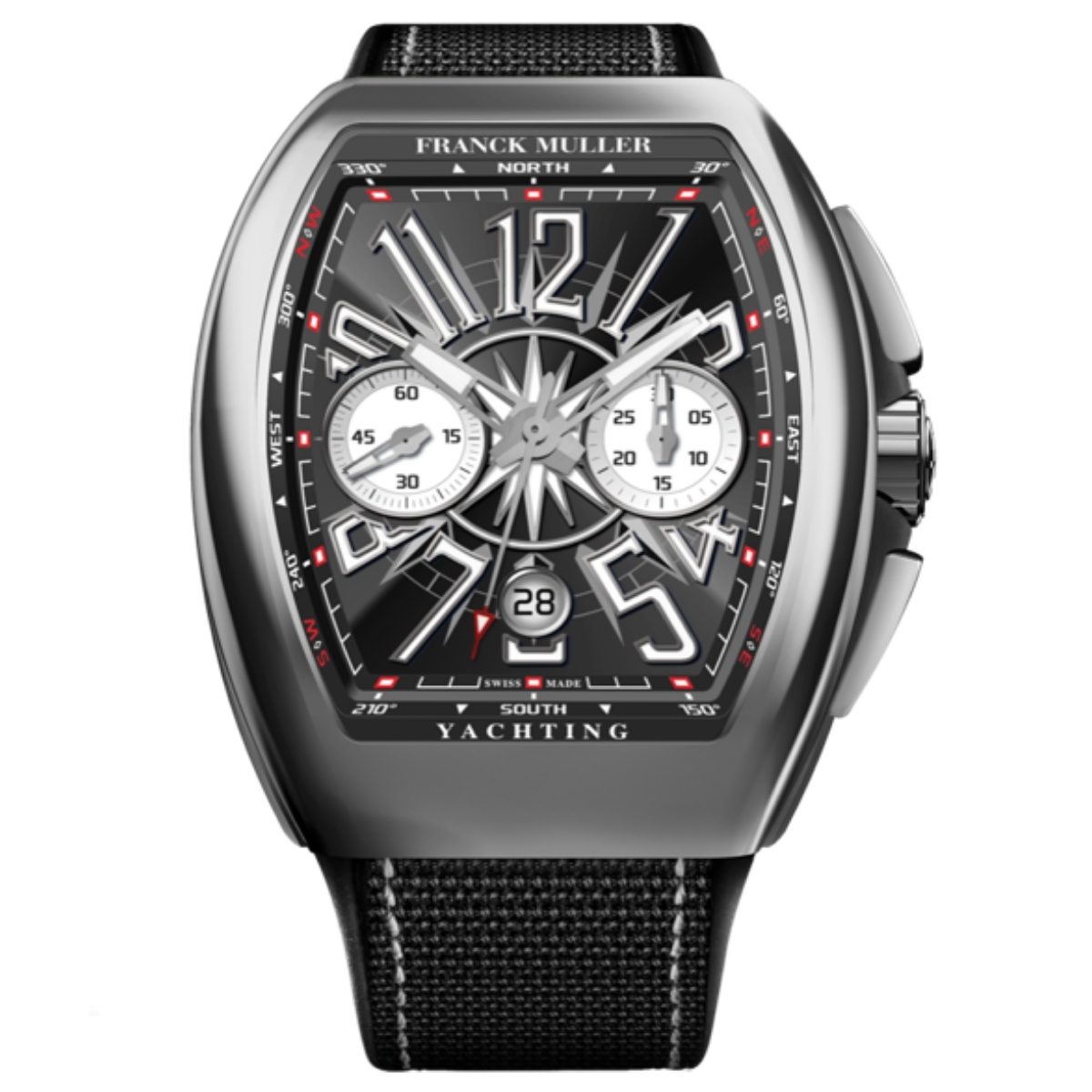 Franck Muller 41 V CC DT AC YACHT NR Luxury Swiss Chronograph Watch-Luxury Time