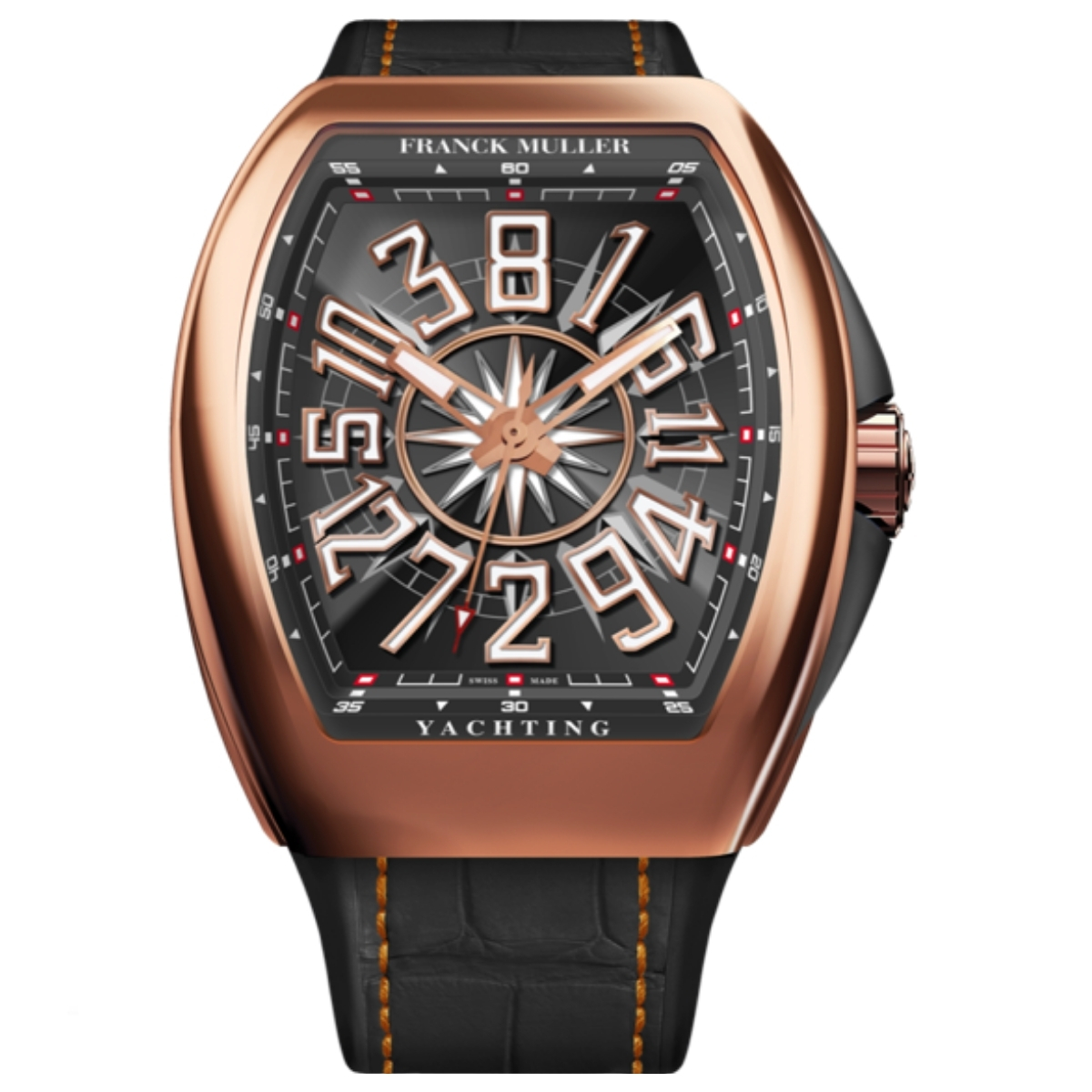 Franck Muller V 45 Yachting Watch with chronograph dial -Luxury Time