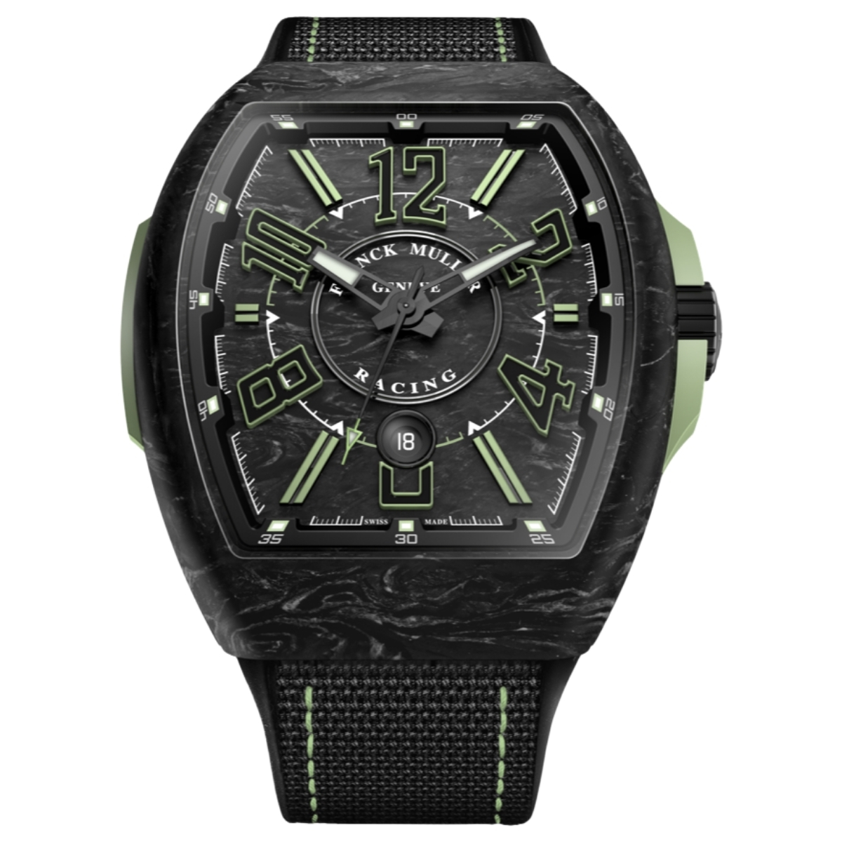 Franck Muller V 45 SC DT Vanguard Carbon Krypto Luxury Swiss Watch-Luxury Time