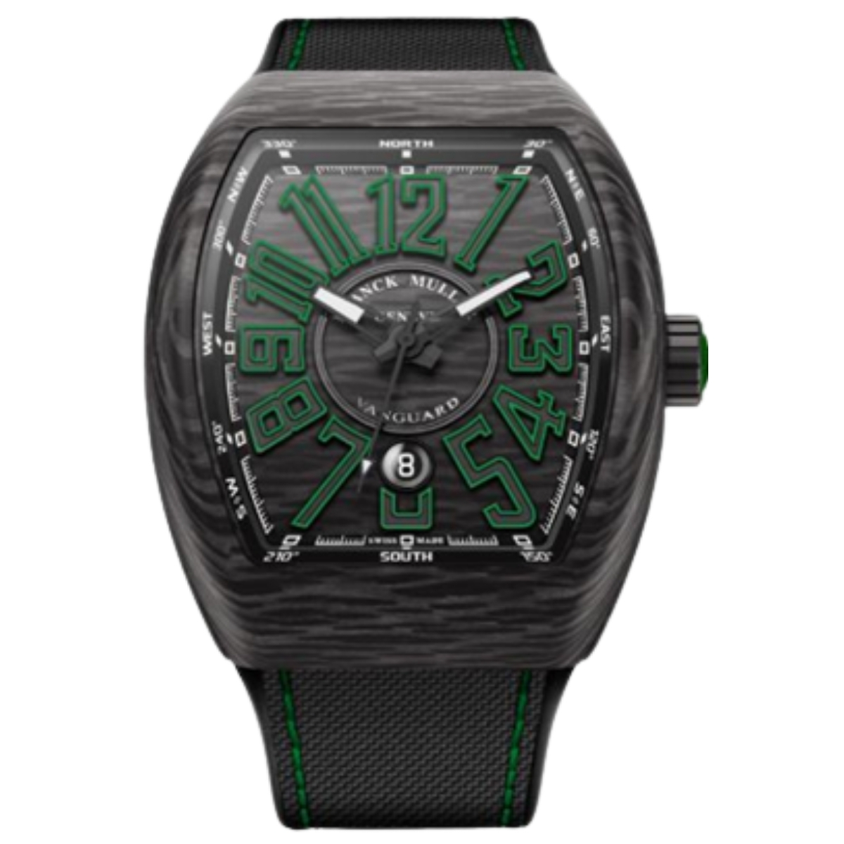 Franck Muller V 45 SC DT Vanguard Carbon Luxury Swiss Watch-Luxury Time